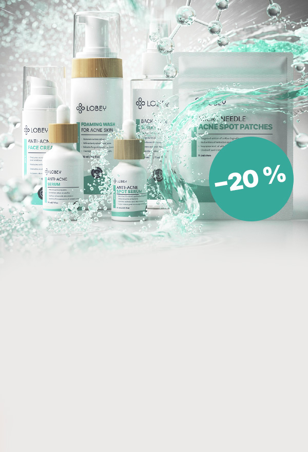 Zbav sa akné s LOBEY